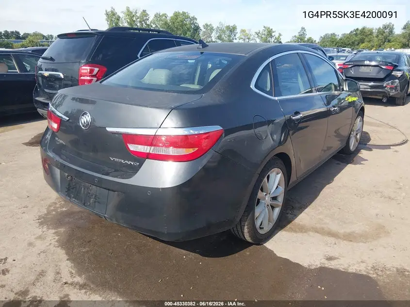 2014 Buick Verano Convenience Group VIN: 1G4PR5SK3E4200091 Lot: 45330382