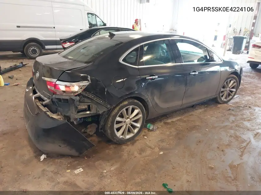 2014 Buick Verano Convenience Group VIN: 1G4PR5SK0E4224106 Lot: 45337929