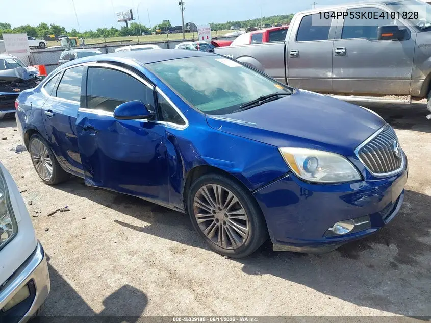 2014 Buick Verano VIN: 1G4PP5SK0E4181828 Lot: 45339188