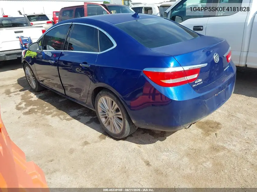 2014 Buick Verano VIN: 1G4PP5SK0E4181828 Lot: 45339188