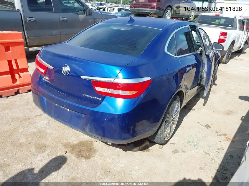 2014 Buick Verano VIN: 1G4PP5SK0E4181828 Lot: 45339188