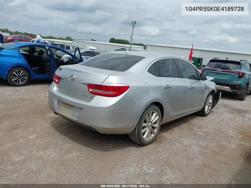 2014 Buick Verano Convenience Group VIN: 1G4PR5SK0E4189728 Lot: 45351646