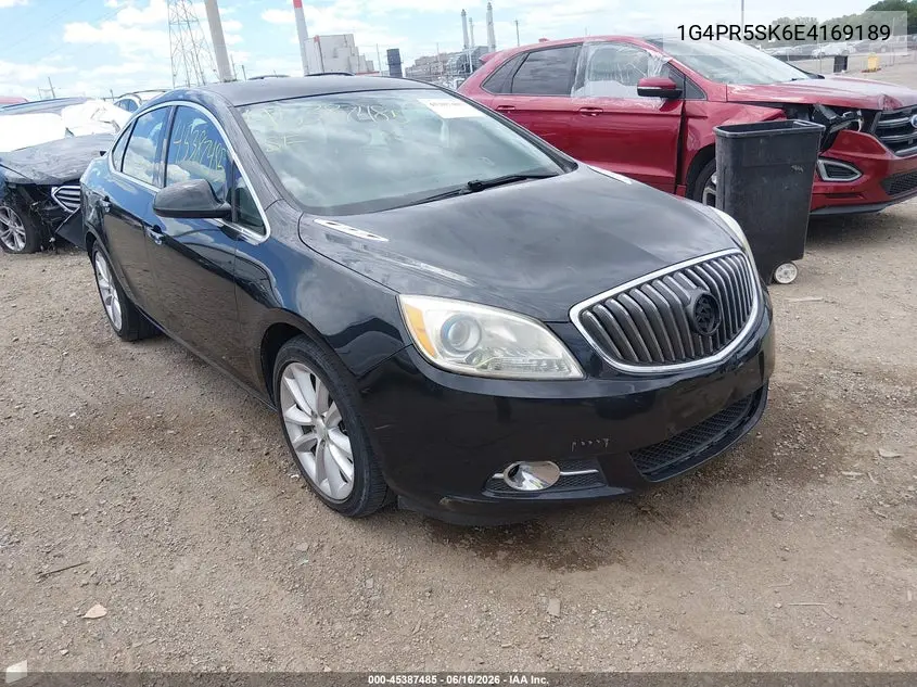 2014 Buick Verano Convenience Group VIN: 1G4PR5SK6E4169189 Lot: 45387485