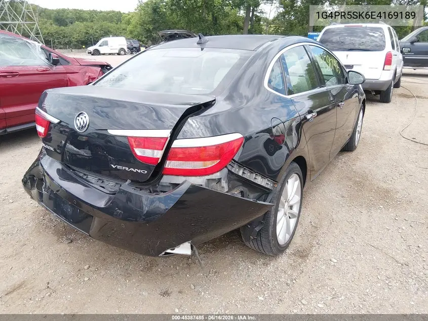 2014 Buick Verano Convenience Group VIN: 1G4PR5SK6E4169189 Lot: 45387485