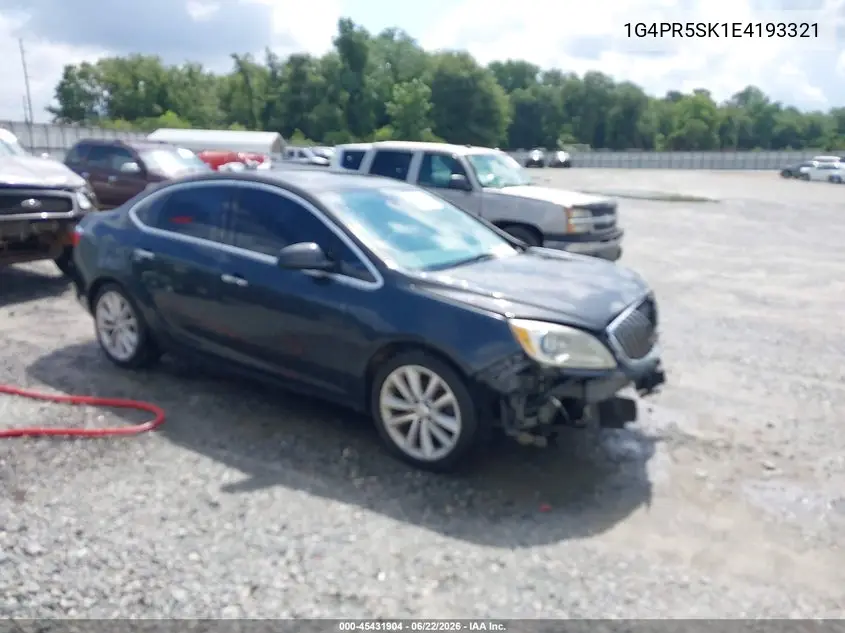 2014 Buick Verano Convenience Group VIN: 1G4PR5SK1E4193321 Lot: 45431904