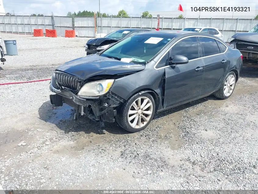 2014 Buick Verano Convenience Group VIN: 1G4PR5SK1E4193321 Lot: 45431904