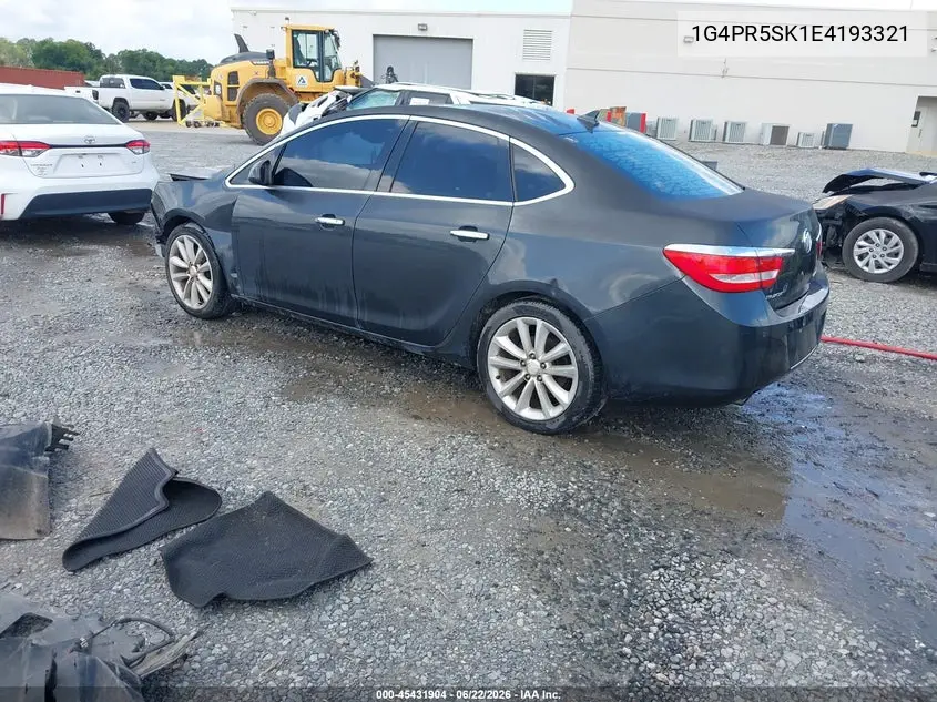 2014 Buick Verano Convenience Group VIN: 1G4PR5SK1E4193321 Lot: 45431904