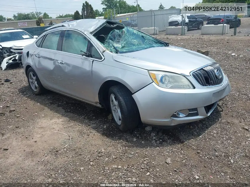 2014 Buick Verano VIN: 1G4PP5SK2E4212951 Lot: 45442642