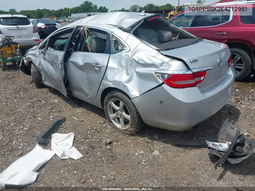 2014 Buick Verano VIN: 1G4PP5SK2E4212951 Lot: 45442642