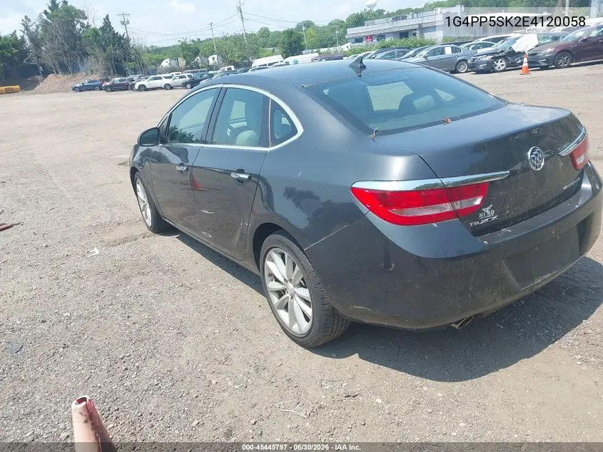 2014 Buick Verano VIN: 1G4PP5SK2E4120058 Lot: 45445797