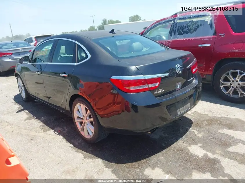 2014 Buick Verano VIN: 1G4PP5SK2E4108315 Lot: 45450071