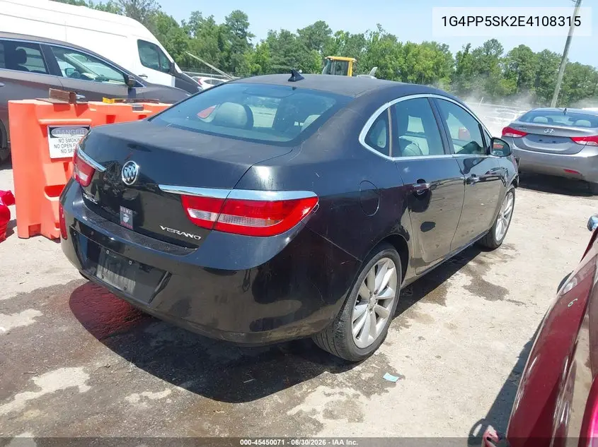 2014 Buick Verano VIN: 1G4PP5SK2E4108315 Lot: 45450071