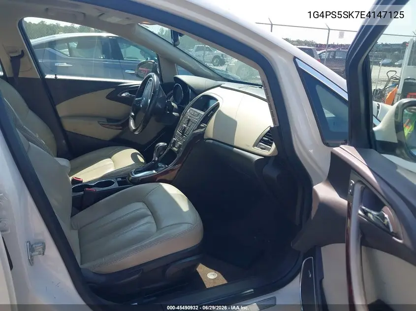 2014 Buick Verano Leather Group VIN: 1G4PS5SK7E4147125 Lot: 45490932