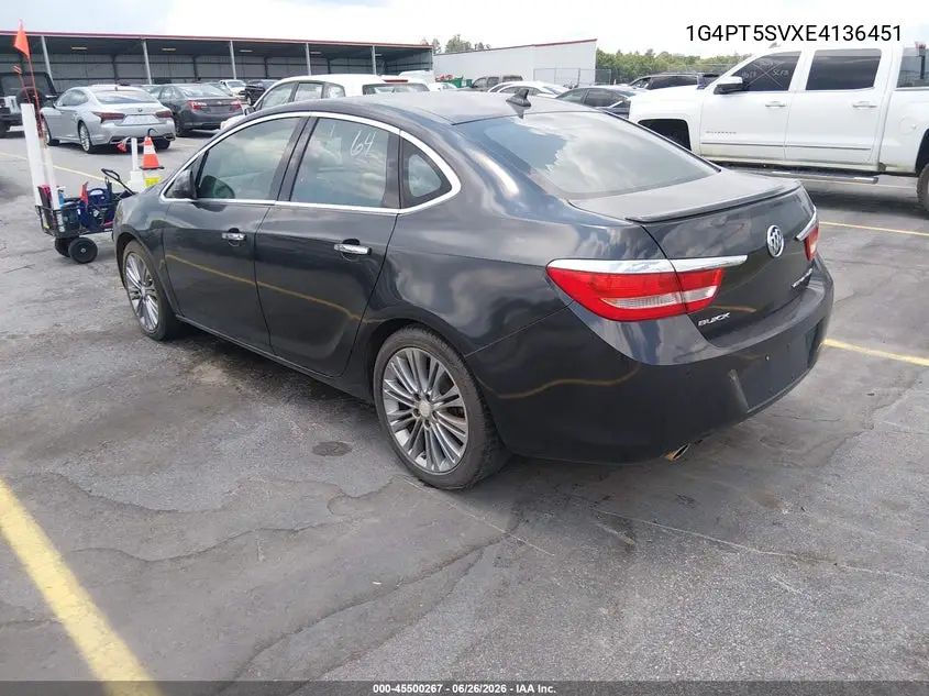 2014 Buick Verano Premium Group VIN: 1G4PT5SVXE4136451 Lot: 45500267