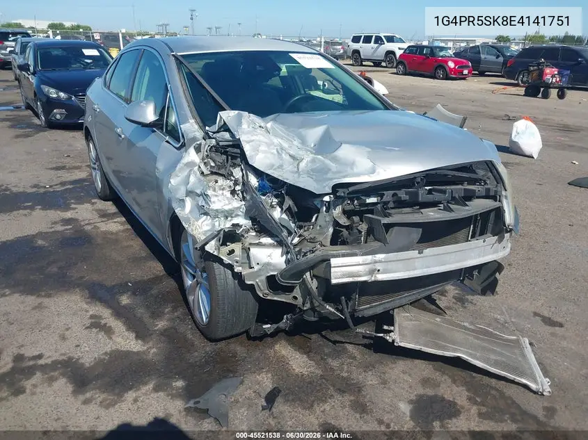 2014 Buick Verano Convenience Group VIN: 1G4PR5SK8E4141751 Lot: 45521538