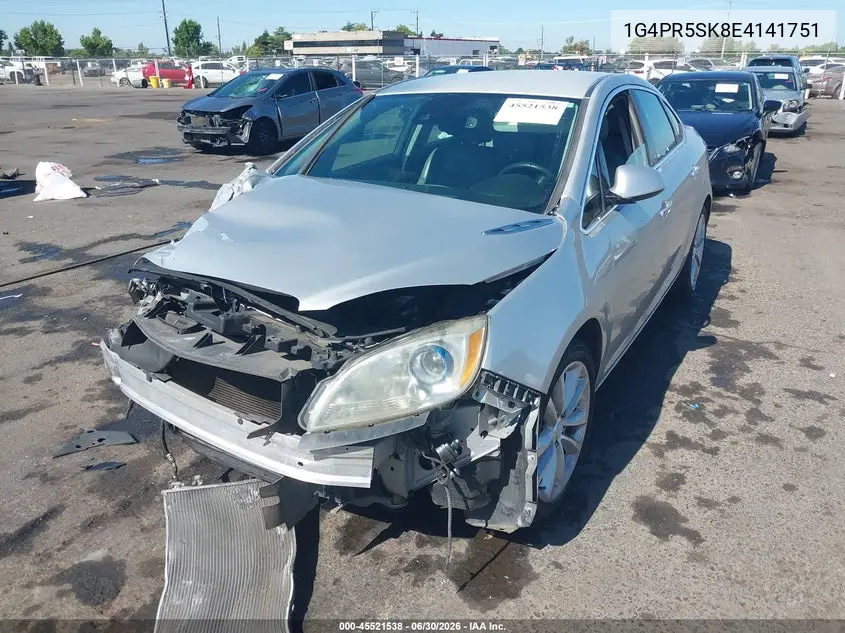 2014 Buick Verano Convenience Group VIN: 1G4PR5SK8E4141751 Lot: 45521538
