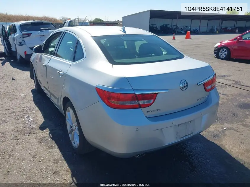 2014 Buick Verano Convenience Group VIN: 1G4PR5SK8E4141751 Lot: 45521538