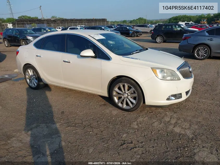 2014 Buick Verano Convenience Group VIN: 1G4PR5SK6E4117402 Lot: 45527871