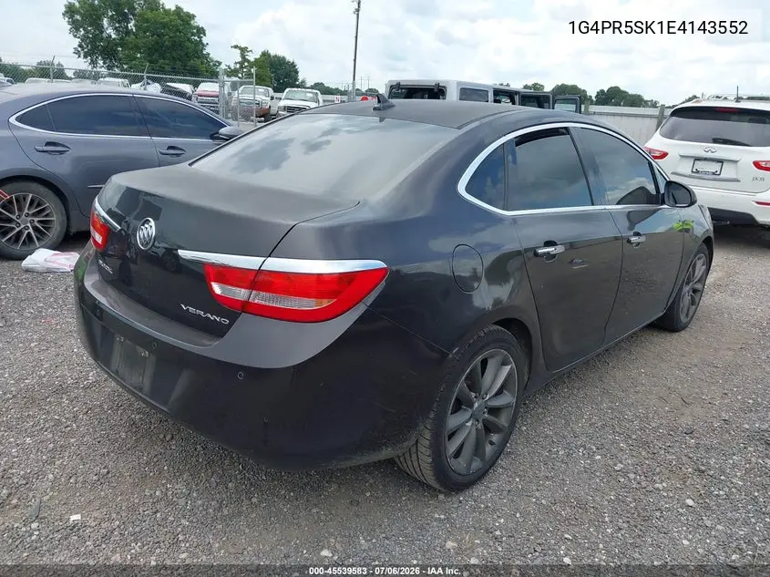 2014 Buick Verano Convenience Group VIN: 1G4PR5SK1E4143552 Lot: 45539583