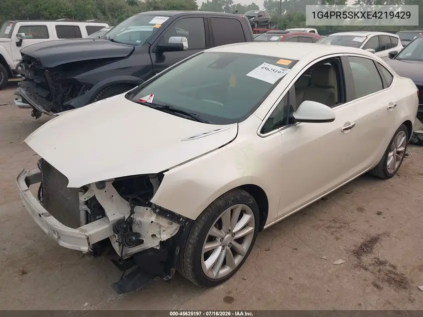 2014 Buick Verano Convenience Group VIN: 1G4PR5SKXE4219429 Lot: 45625197