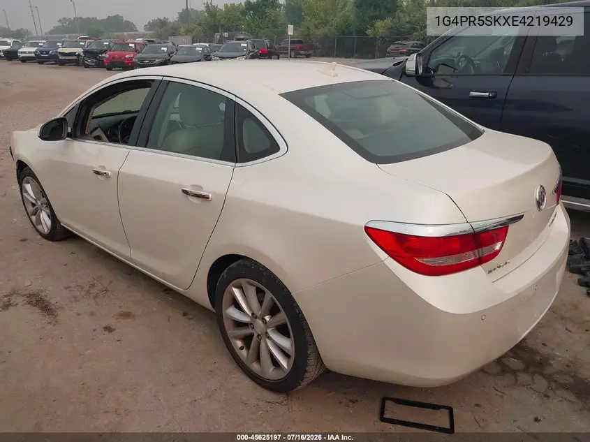2014 Buick Verano Convenience Group VIN: 1G4PR5SKXE4219429 Lot: 45625197