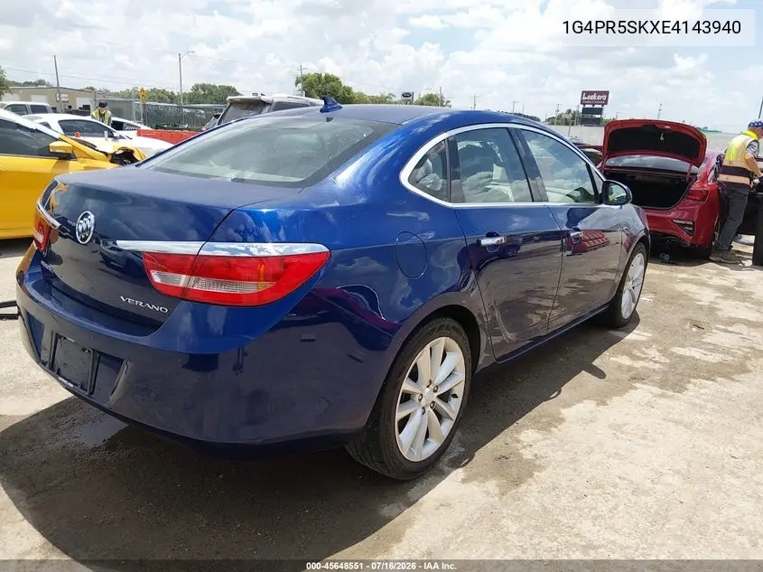 2014 Buick Verano Convenience Group VIN: 1G4PR5SKXE4143940 Lot: 45648551
