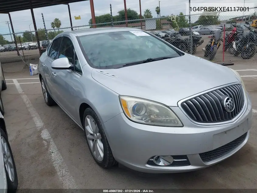 2014 Buick Verano Convenience Group VIN: 1G4PR5SKXE4117001 Lot: 45667282