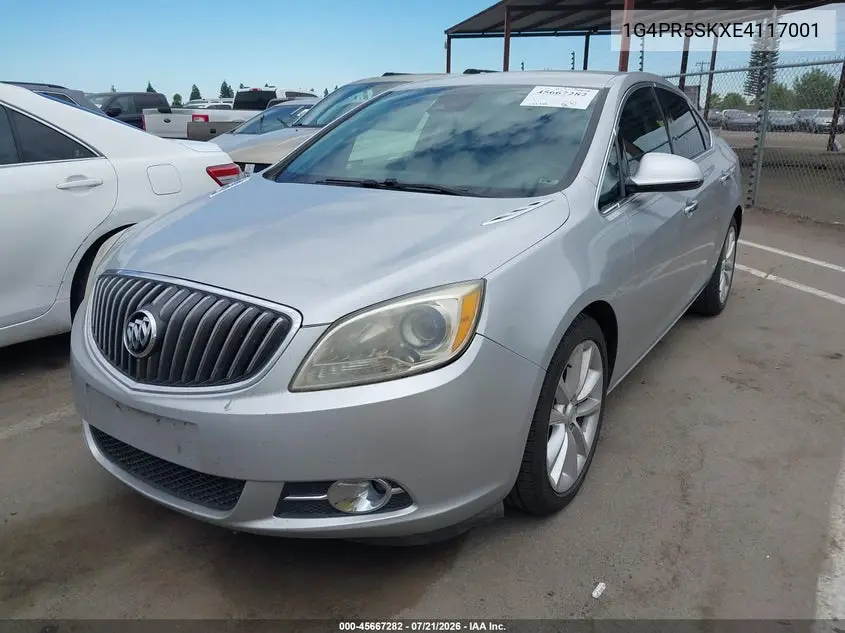 2014 Buick Verano Convenience Group VIN: 1G4PR5SKXE4117001 Lot: 45667282