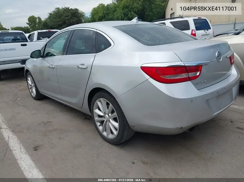 2014 Buick Verano Convenience Group VIN: 1G4PR5SKXE4117001 Lot: 45667282