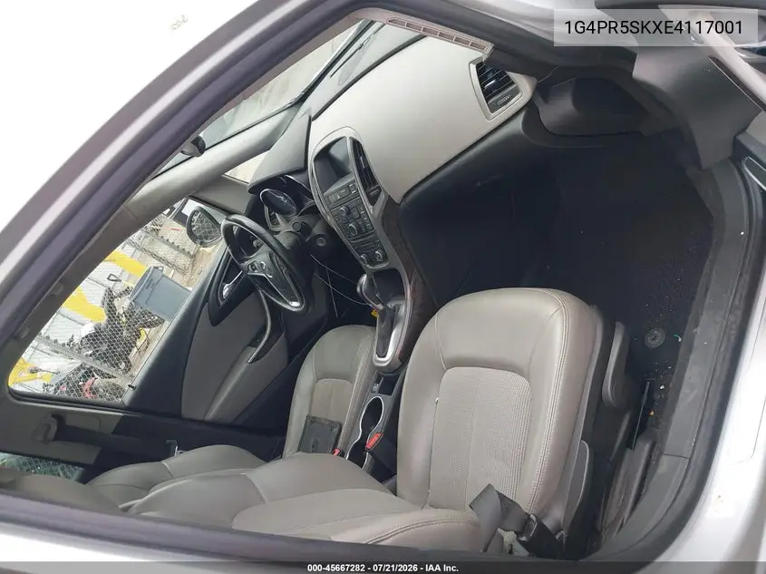 2014 Buick Verano Convenience Group VIN: 1G4PR5SKXE4117001 Lot: 45667282