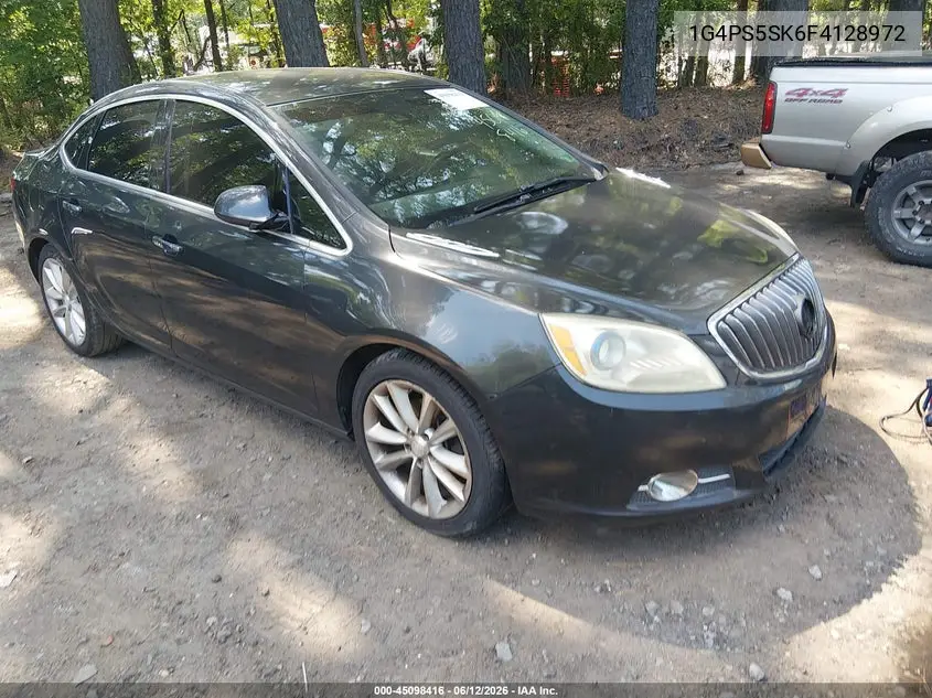 2015 Buick Verano Leather Group VIN: 1G4PS5SK6F4128972 Lot: 45098416