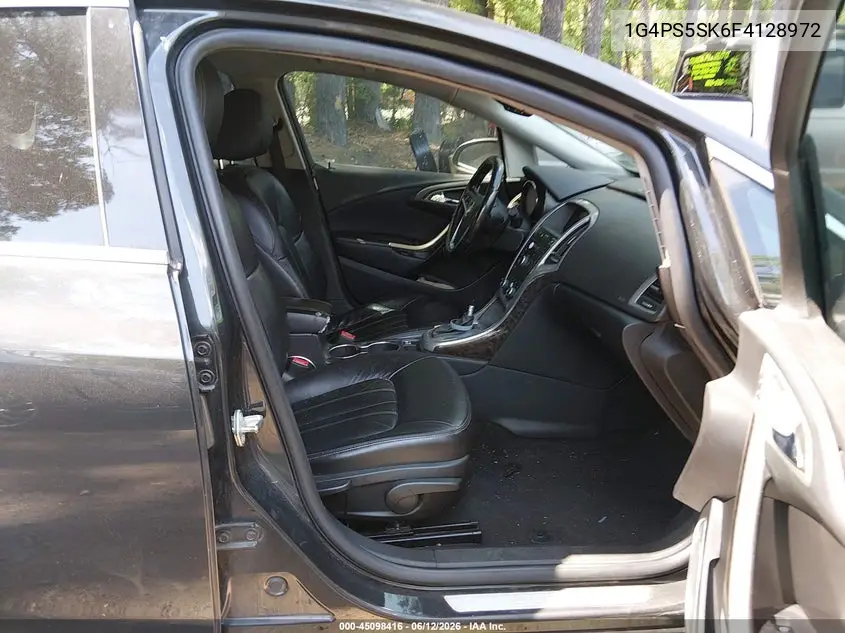 2015 Buick Verano Leather Group VIN: 1G4PS5SK6F4128972 Lot: 45098416