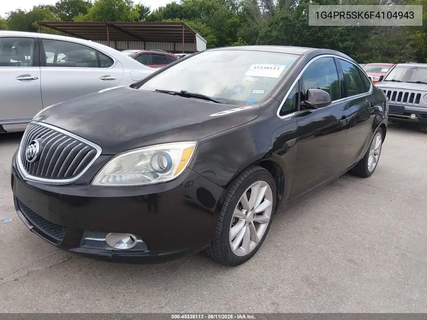 2015 Buick Verano Convenience Group VIN: 1G4PR5SK6F4104943 Lot: 45338113