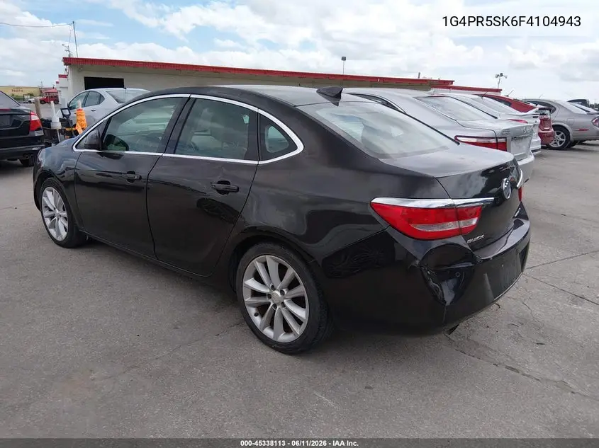 2015 Buick Verano Convenience Group VIN: 1G4PR5SK6F4104943 Lot: 45338113
