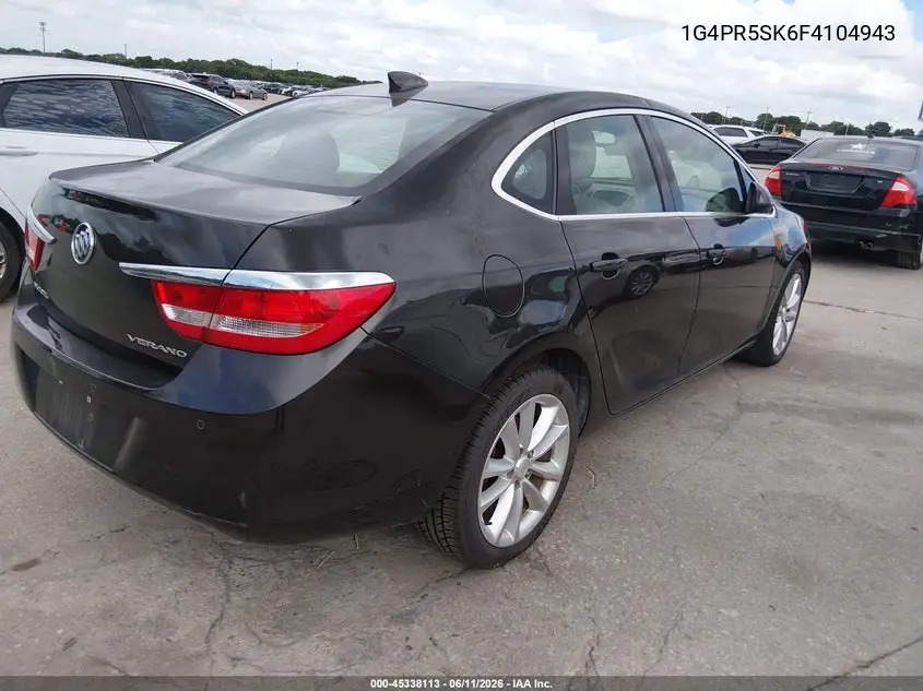 2015 Buick Verano Convenience Group VIN: 1G4PR5SK6F4104943 Lot: 45338113