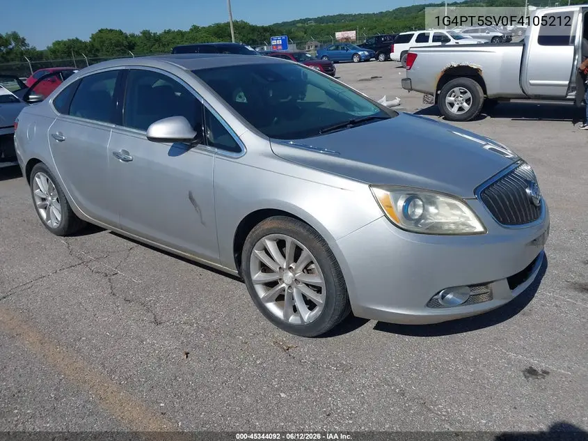 2015 Buick Verano Premium Turbo Group VIN: 1G4PT5SV0F4105212 Lot: 45344092