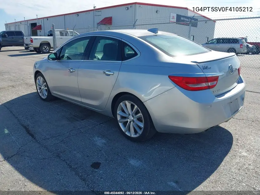 2015 Buick Verano Premium Turbo Group VIN: 1G4PT5SV0F4105212 Lot: 45344092