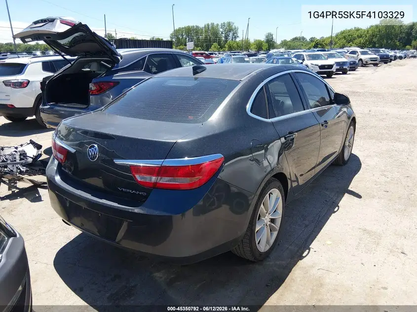 2015 Buick Verano Convenience Group VIN: 1G4PR5SK5F4103329 Lot: 45350792