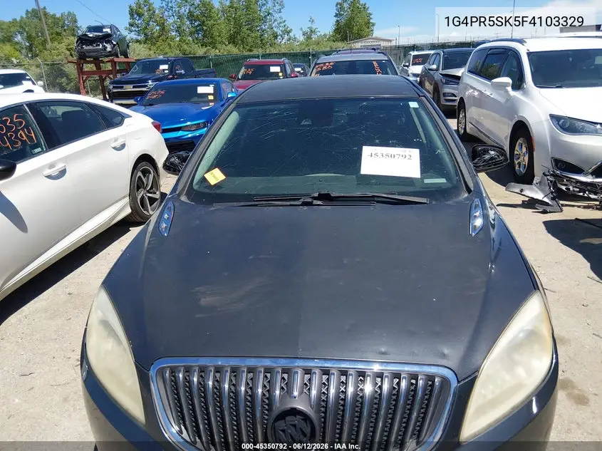 2015 Buick Verano Convenience Group VIN: 1G4PR5SK5F4103329 Lot: 45350792