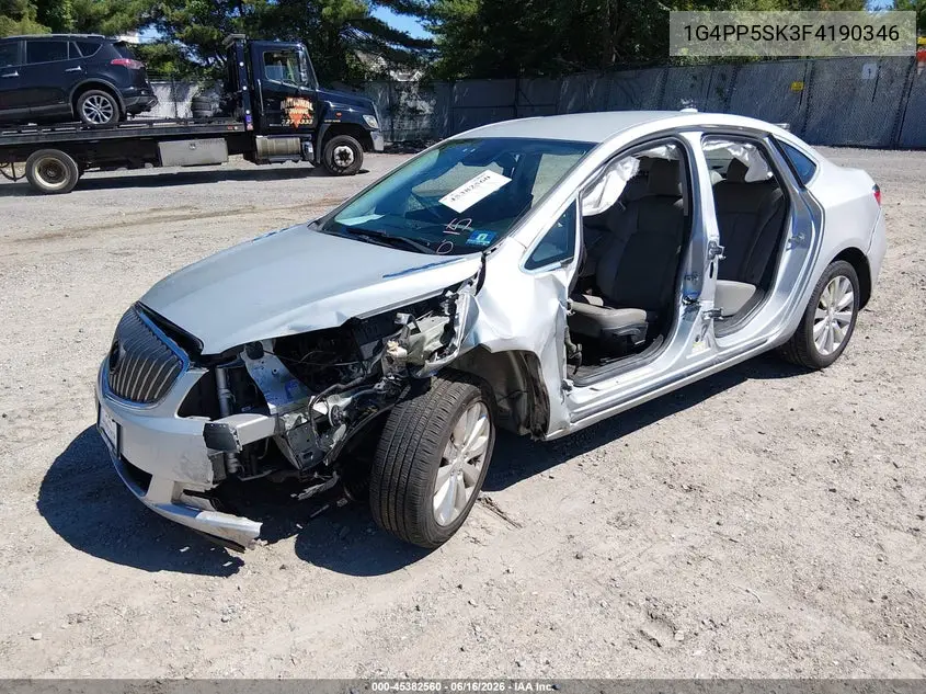 2015 Buick Verano VIN: 1G4PP5SK3F4190346 Lot: 45382560