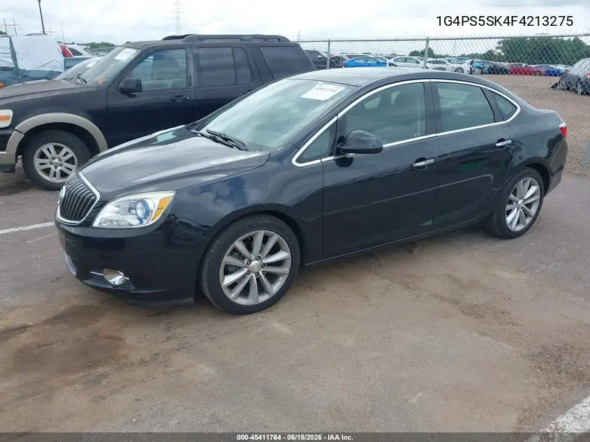 2015 Buick Verano Leather Group VIN: 1G4PS5SK4F4213275 Lot: 45411764