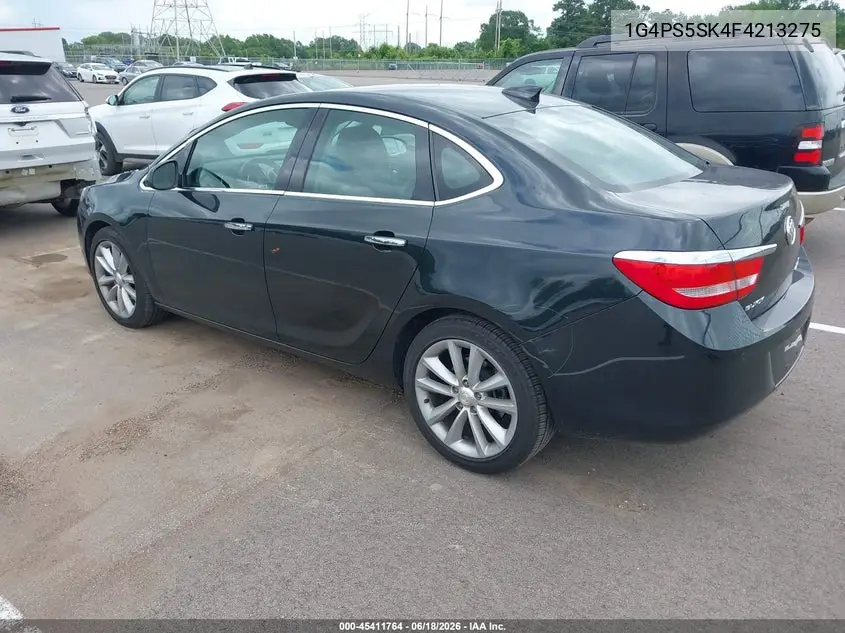 2015 Buick Verano Leather Group VIN: 1G4PS5SK4F4213275 Lot: 45411764