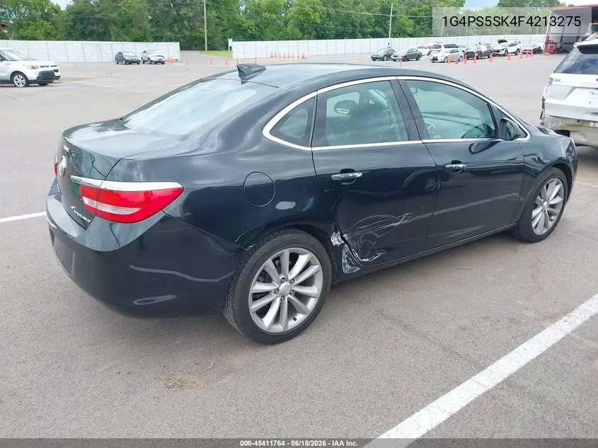 2015 Buick Verano Leather Group VIN: 1G4PS5SK4F4213275 Lot: 45411764