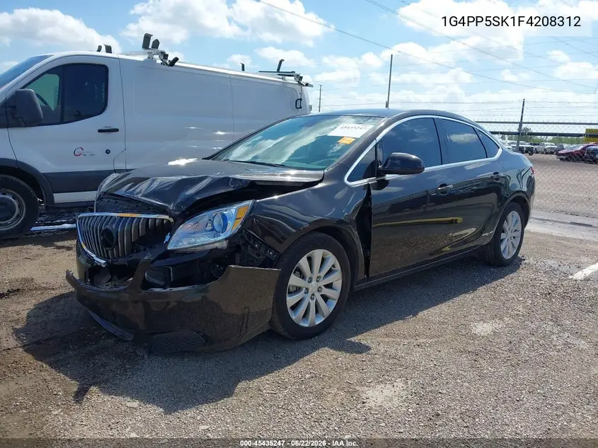2015 Buick Verano VIN: 1G4PP5SK1F4208312 Lot: 45435247