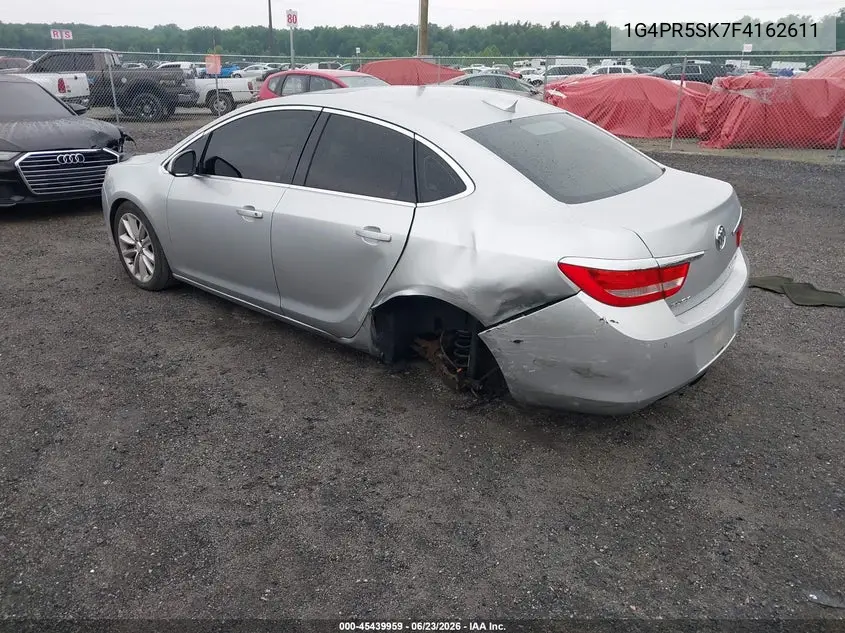 2015 Buick Verano Convenience Group VIN: 1G4PR5SK7F4162611 Lot: 45439959