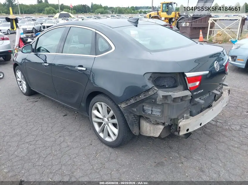 2015 Buick Verano Leather Group VIN: 1G4PS5SK5F4184661 Lot: 45486036