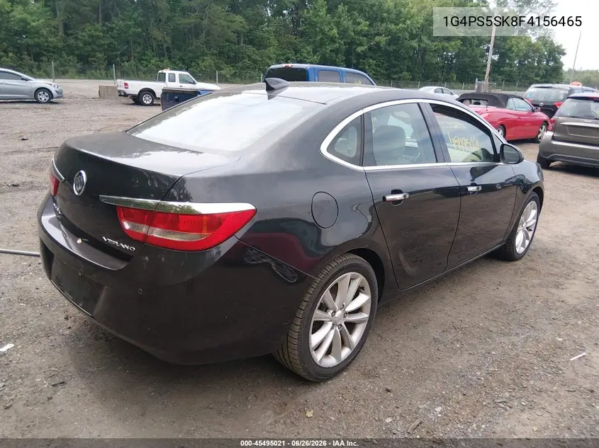 2015 Buick Verano Leather Group VIN: 1G4PS5SK8F4156465 Lot: 45495021