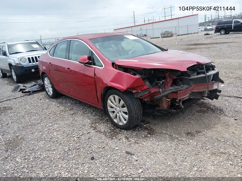 2015 Buick Verano VIN: 1G4PP5SK0F4211444 Lot: 45517621