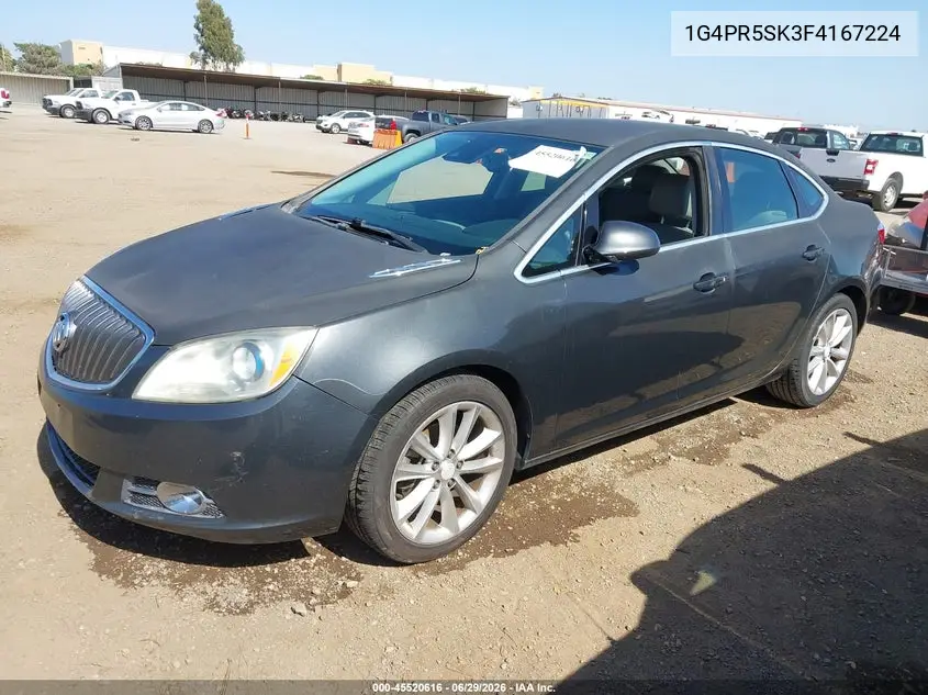 2015 Buick Verano Convenience Group VIN: 1G4PR5SK3F4167224 Lot: 45520616