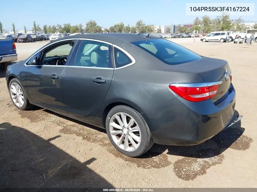 2015 Buick Verano Convenience Group VIN: 1G4PR5SK3F4167224 Lot: 45520616